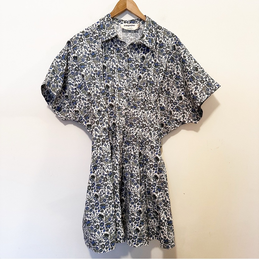 Anthropologie The Tobie Mini Shirt Dress by Exquise - Picture 5 of 7